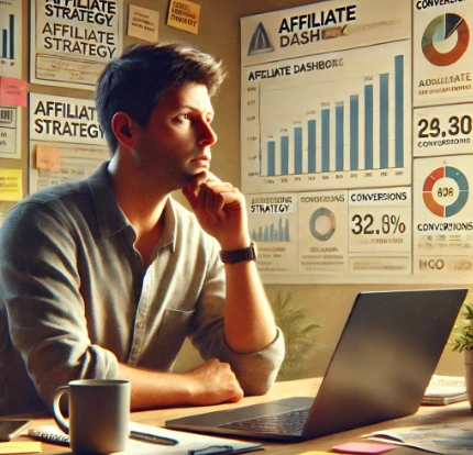 O importante é entender que o sucesso no mercado de afiliados está relacionado mais à qualidade da sua estratégia do que à sua exposição pessoal. | Foto: IA.