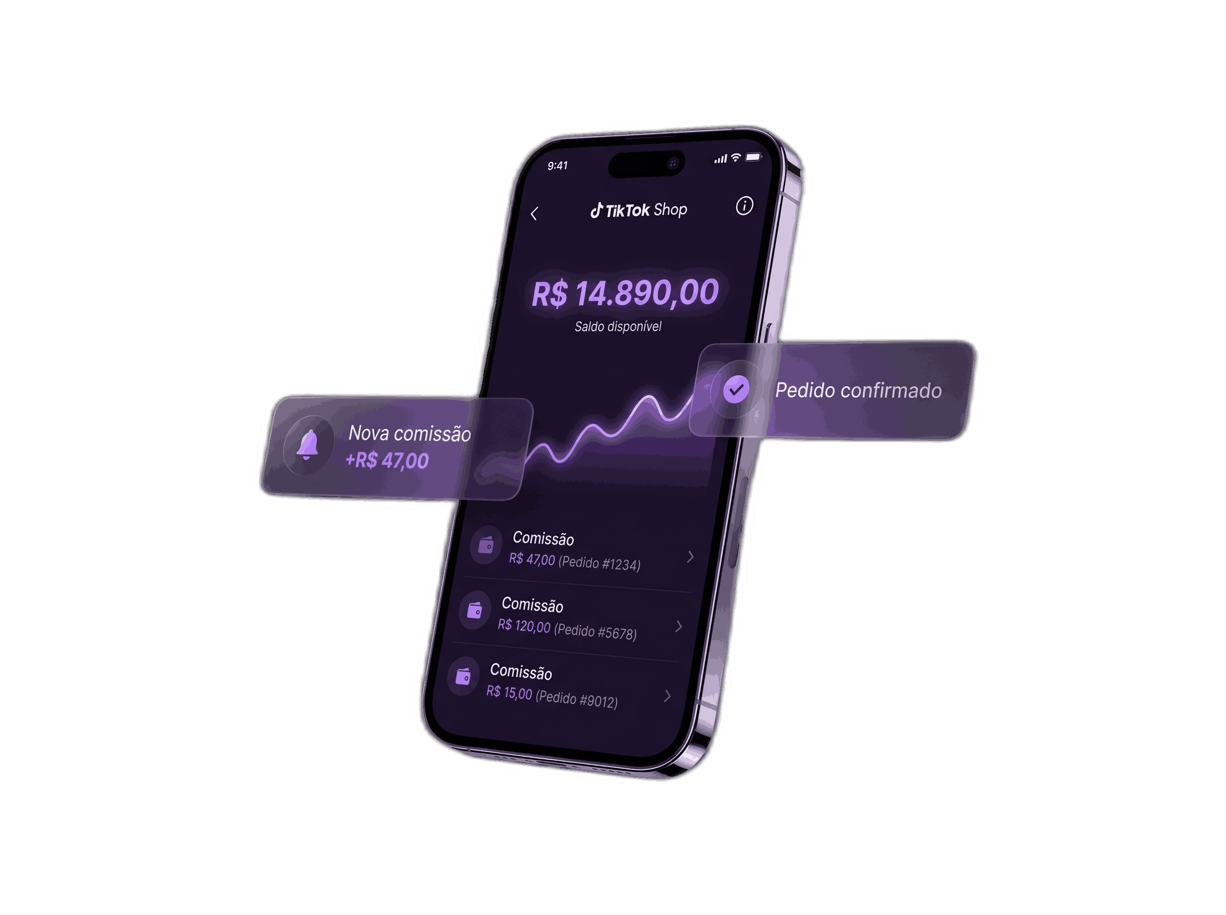 AfiliaCommerce Celular Mockup